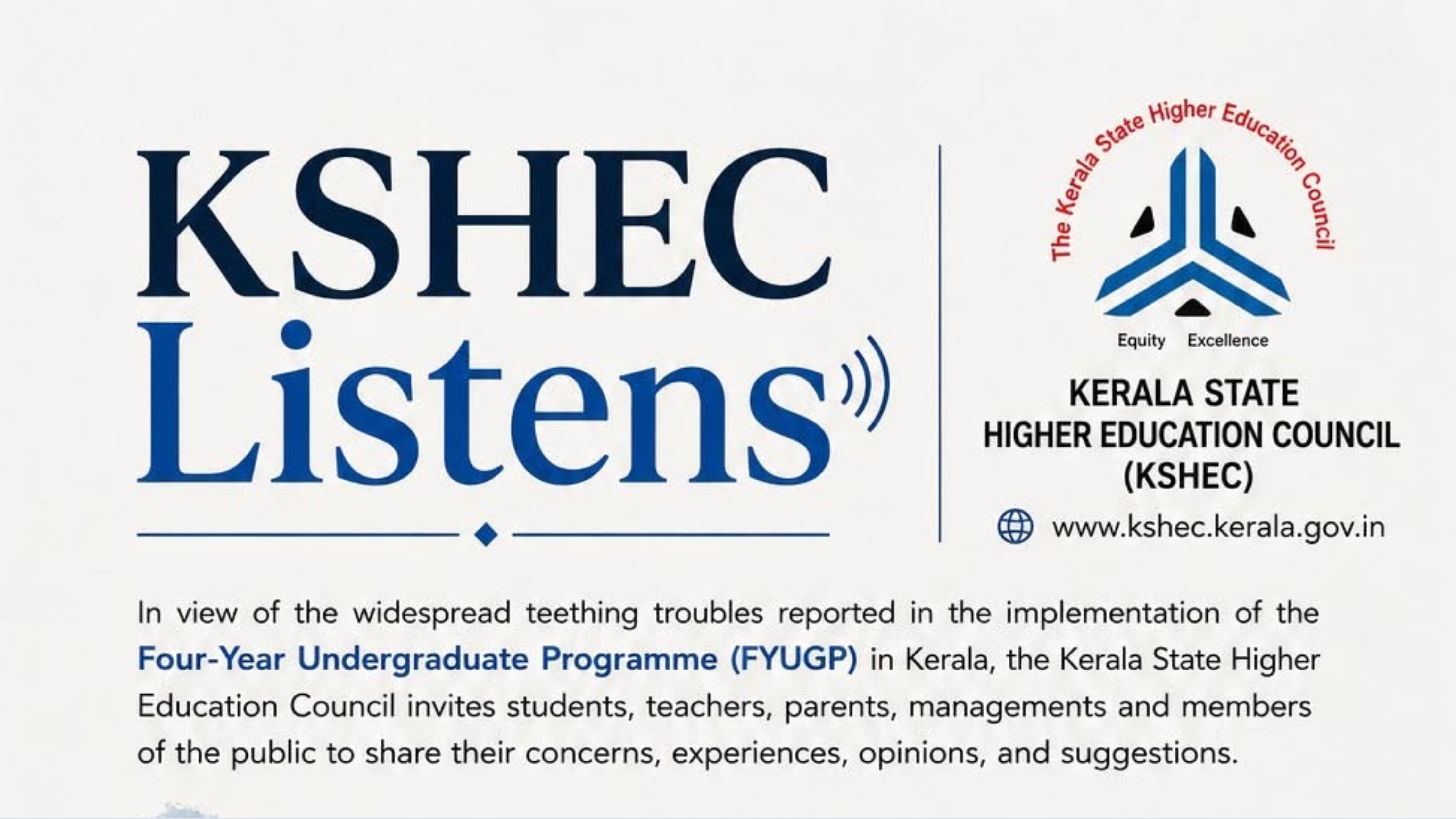 KSHEC LISTENS